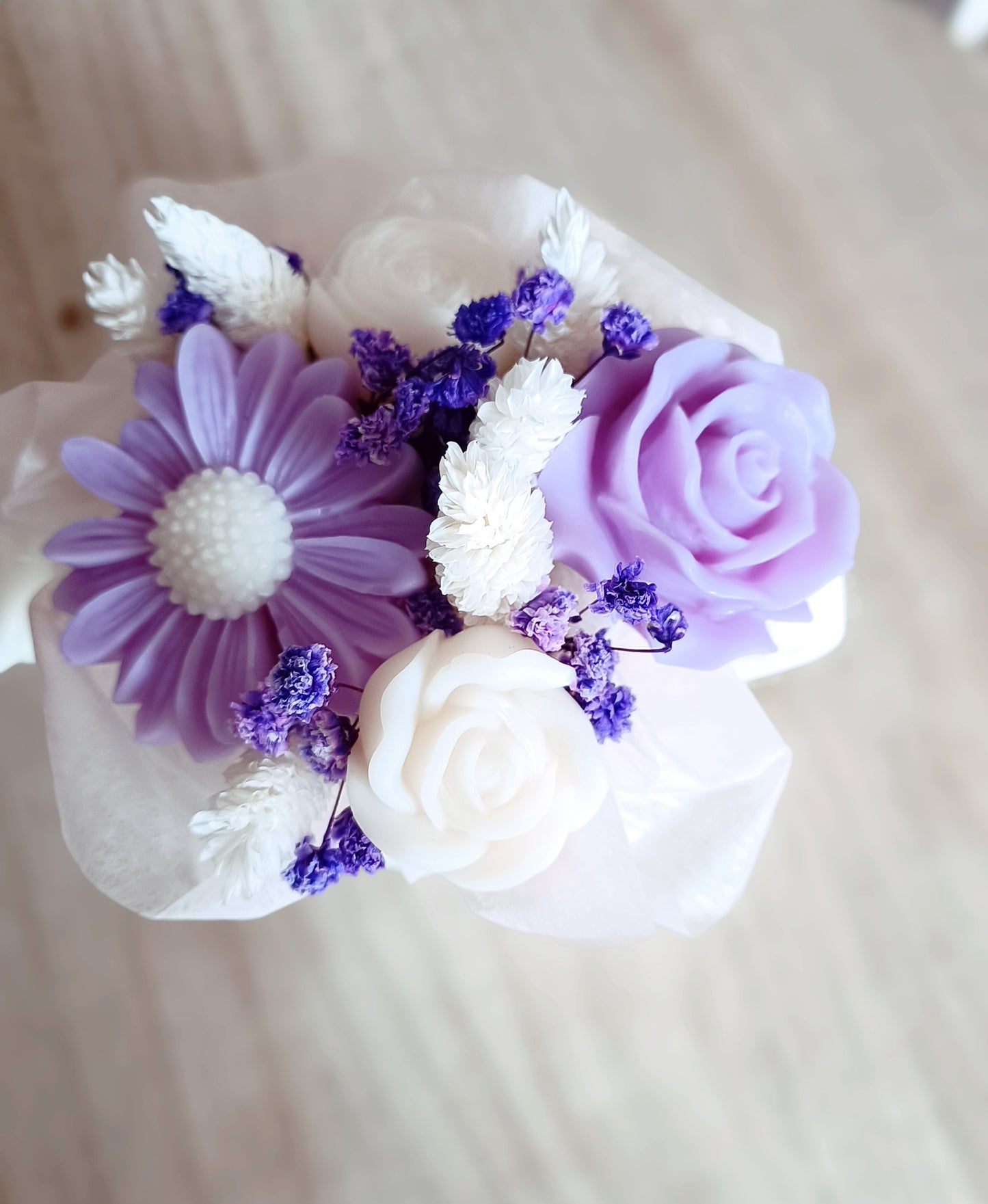 Bouquet Éternel Fondants Parfumés Vanille