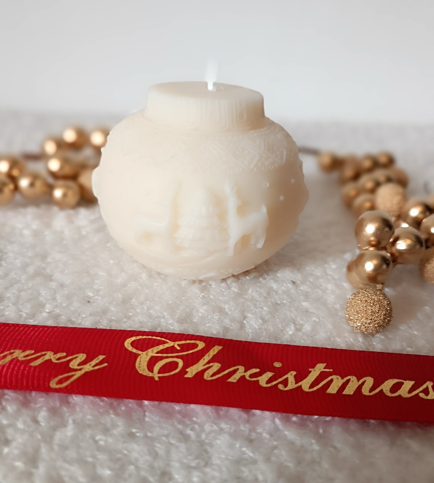 Bougie Boule de Noël