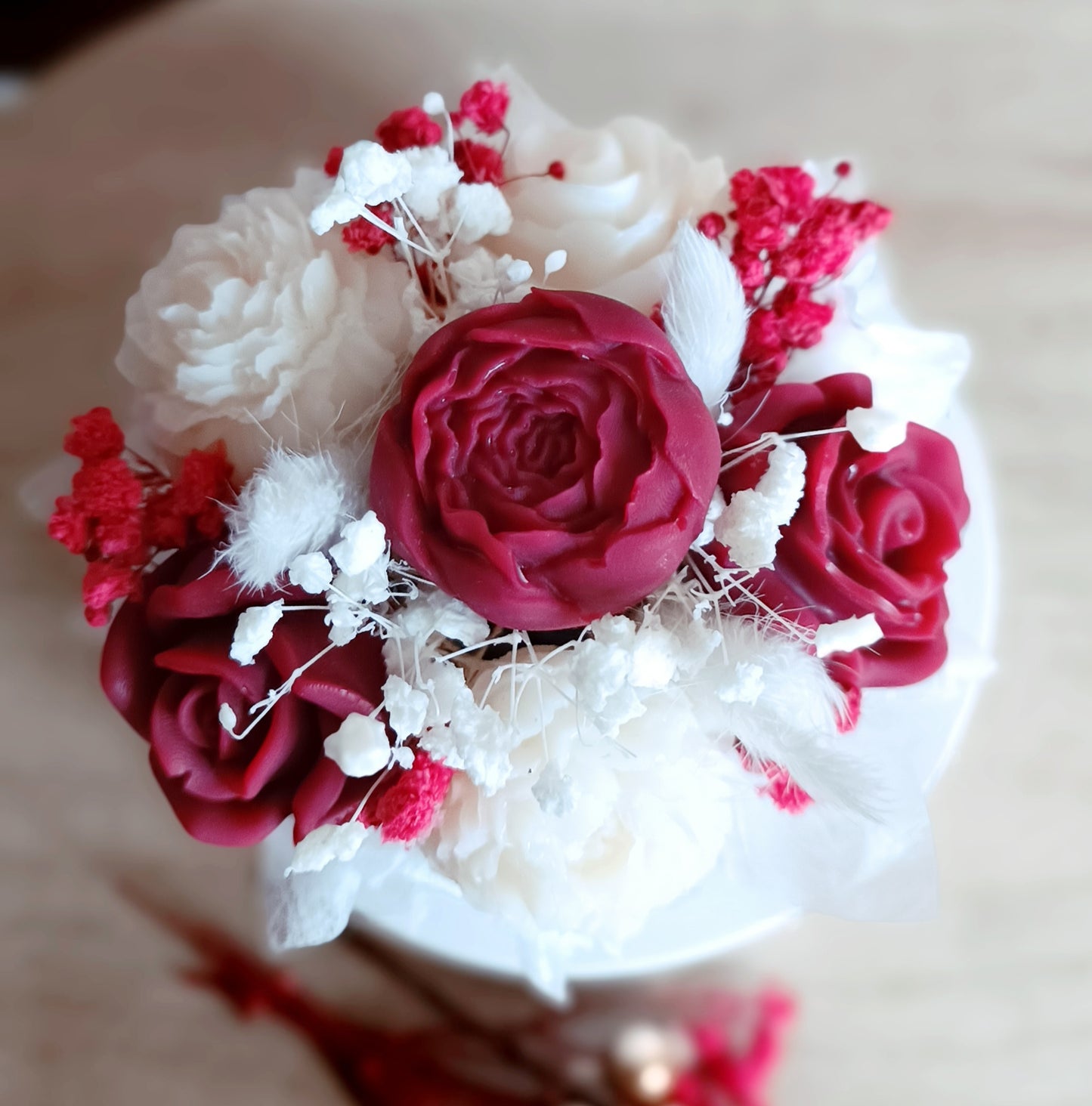 Mini bouquet de fondants parfumés ( sur devis)
