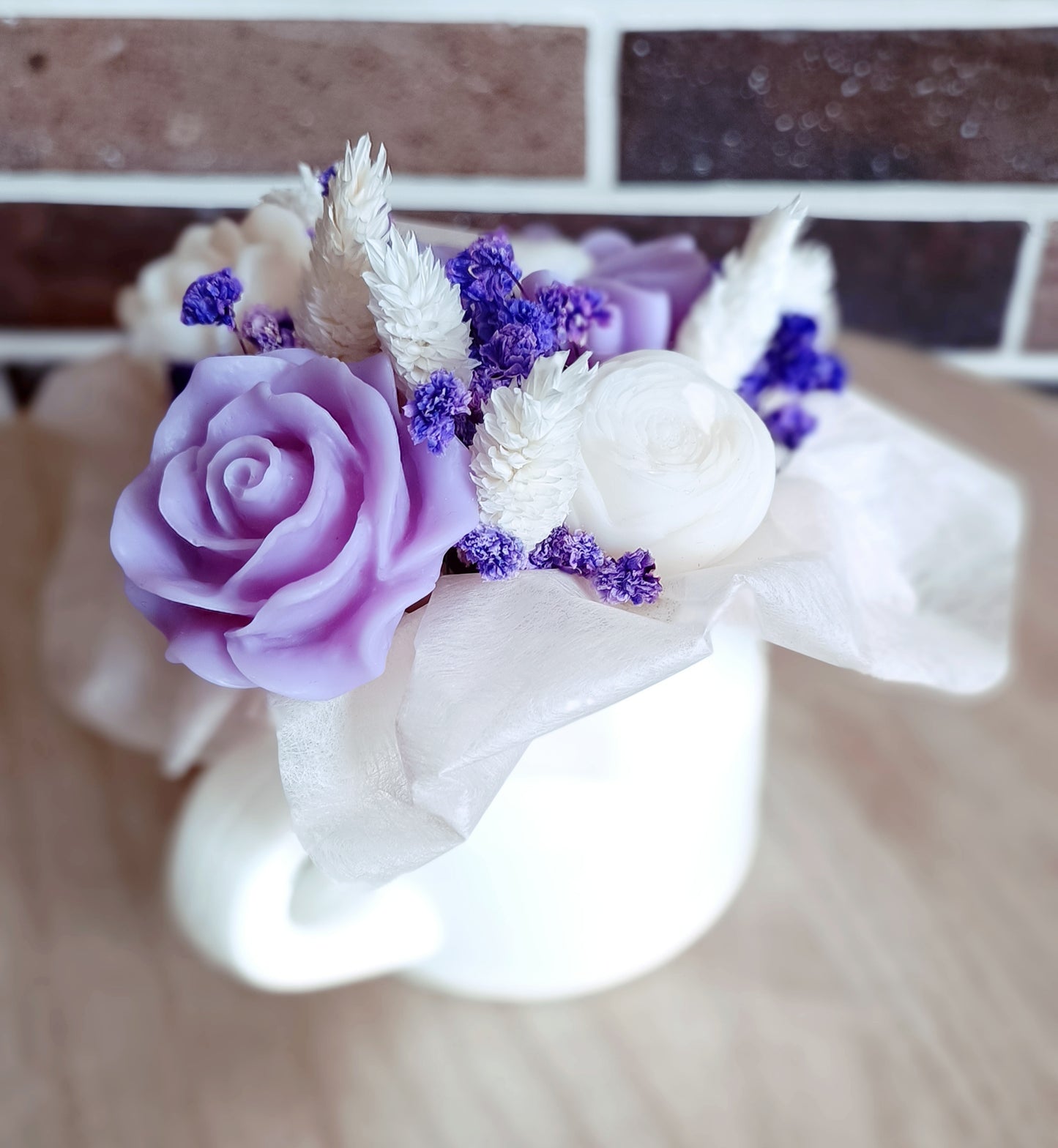 Bouquet Éternel Fondants Parfumés Vanille