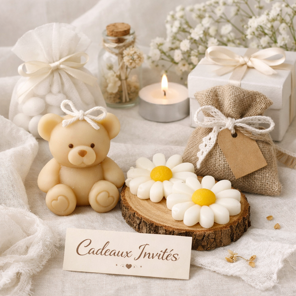 Cadeaux invités ( mariage, baptême,...)