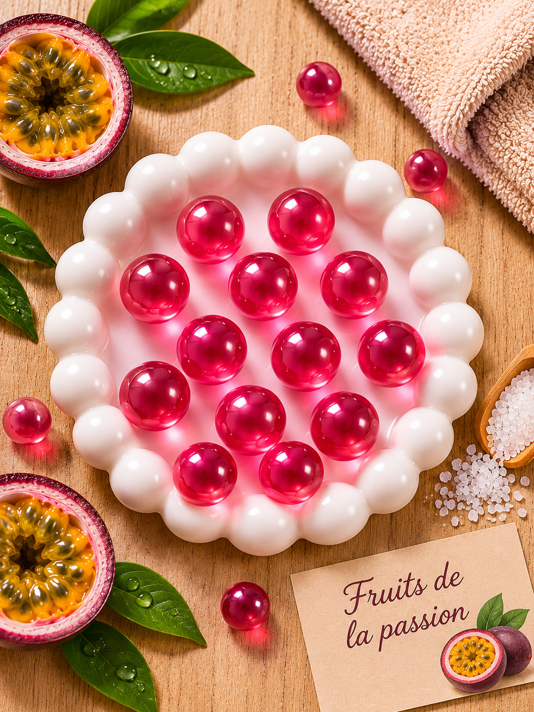 Perles de bain Passion