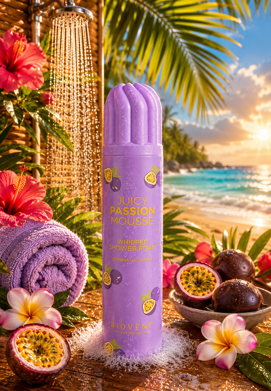 Mousse de douche Fruits de la passion