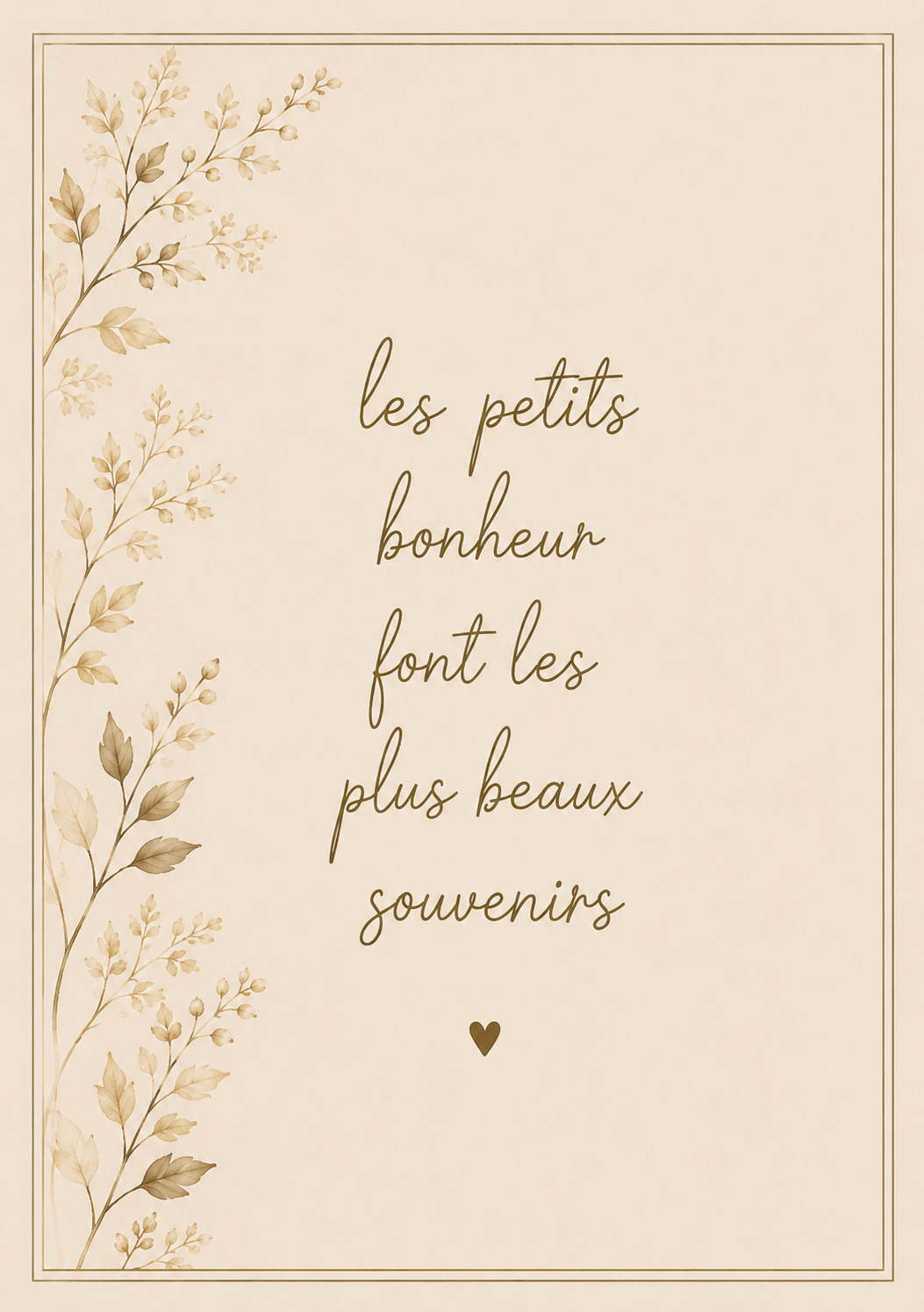Cadre fleuri 15x20cm
