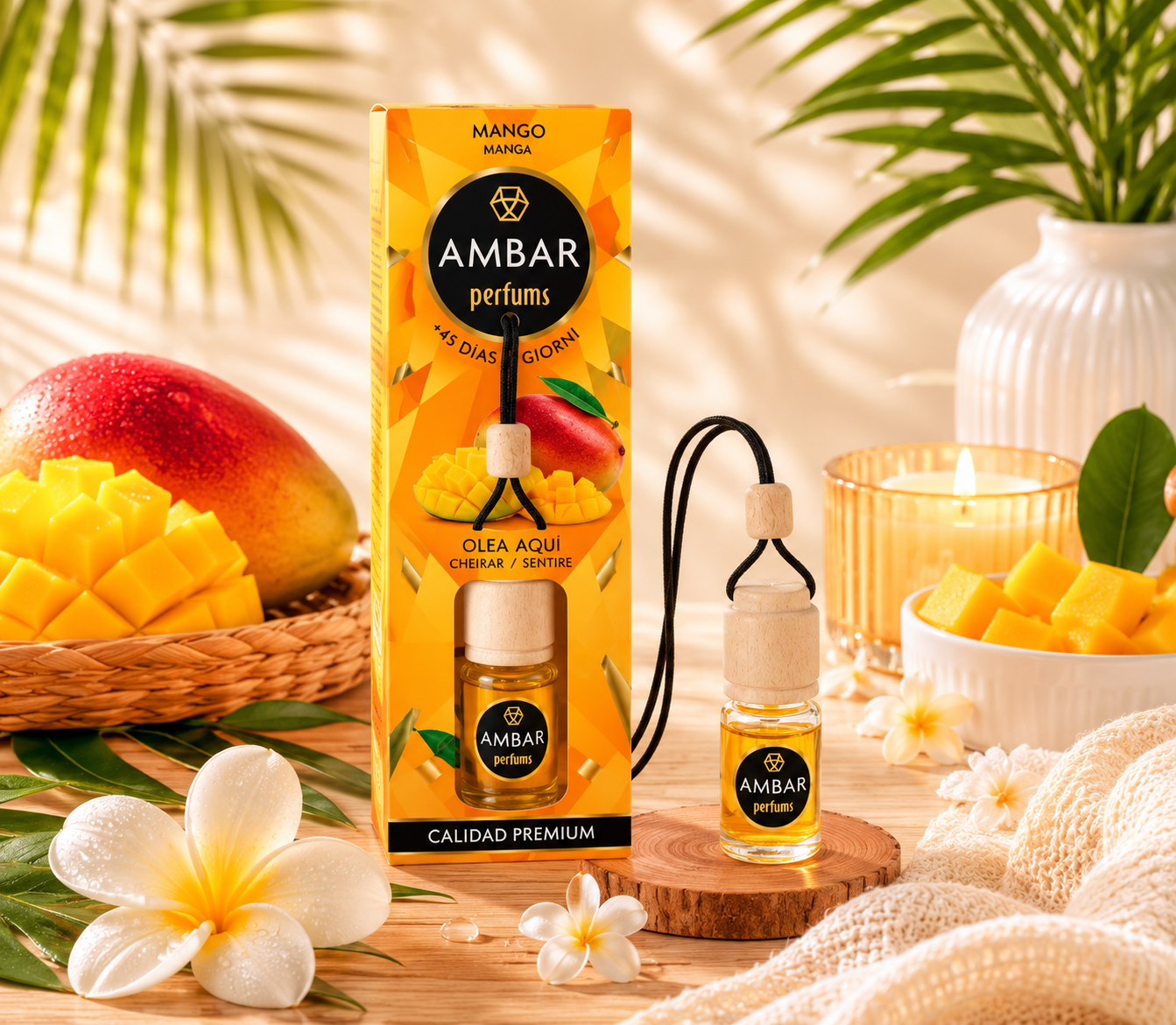Désodorisants suspendu Mangue