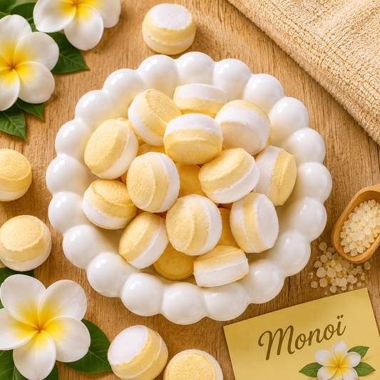 Mini billes effervescentes Monoï