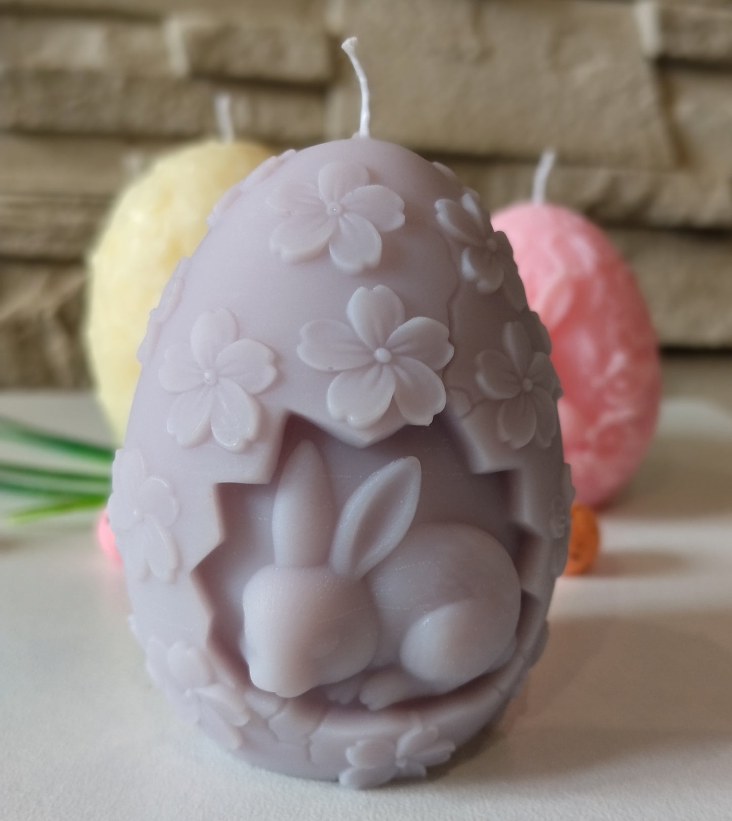 Oeuf fleuri